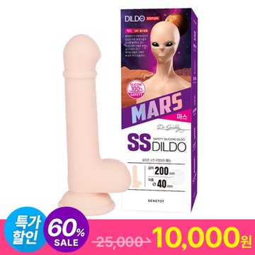 만냥코너 여성용품 - 실리콘 스킨 리얼 딜도 마스